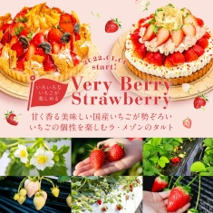 Very!Berry!Strawberry!フェア開催