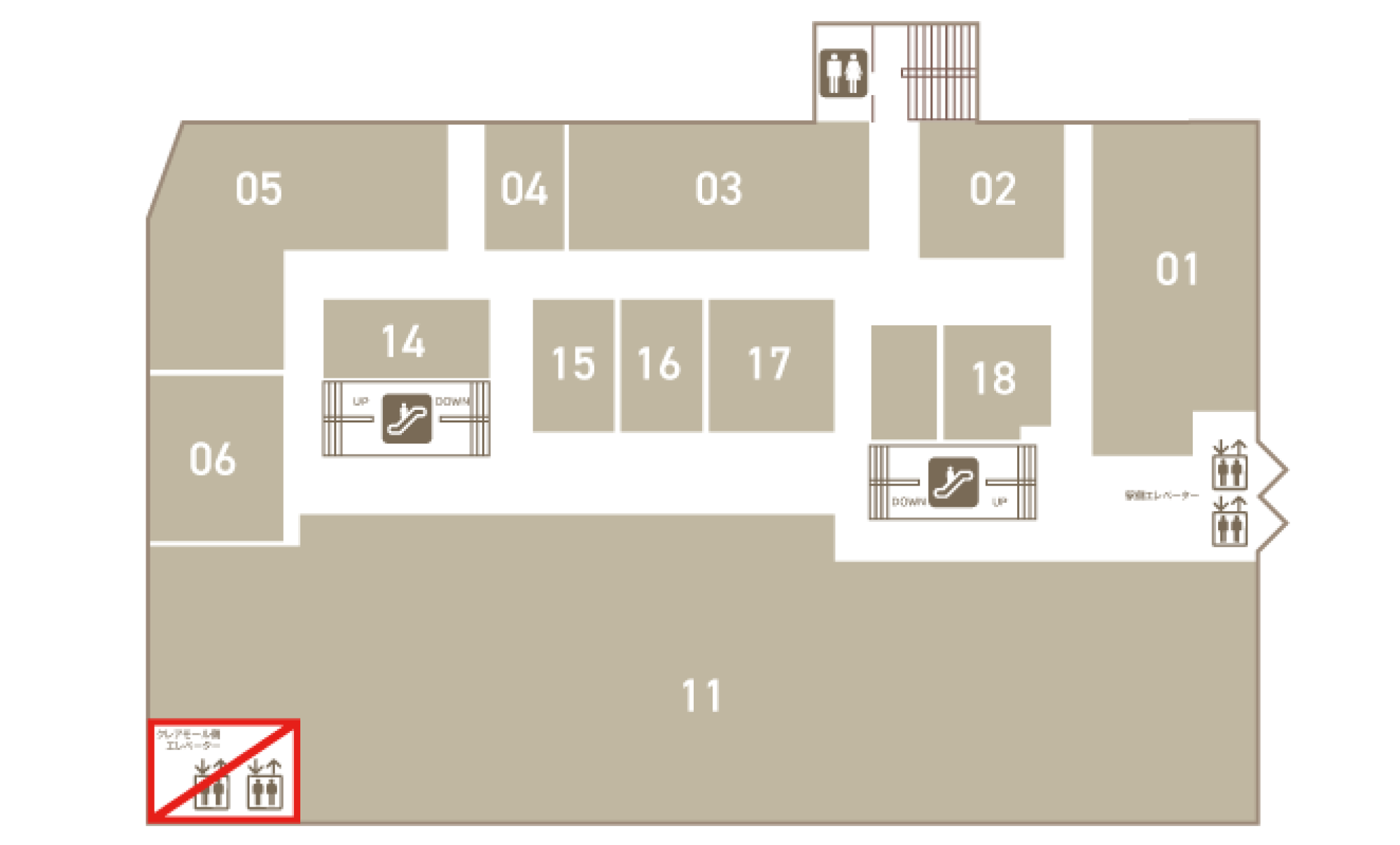 4Fフロアマップ