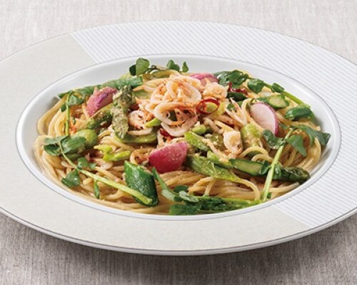 季節限定！旨みたっぷりピリ辛ペペロンチーノ