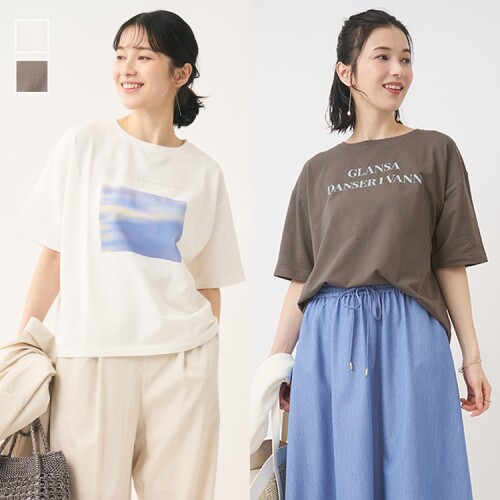 1枚でも様になるTシャツ💕