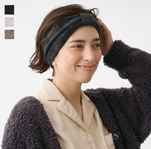 チクチクしにくい滑らかな肌触りで優しく髪の毛をまとめる大人のヘアターバン🌟