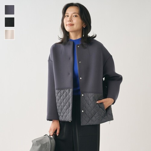 ダンボール素材×キルティングで即、旬顔。毎年人気のアウター✨