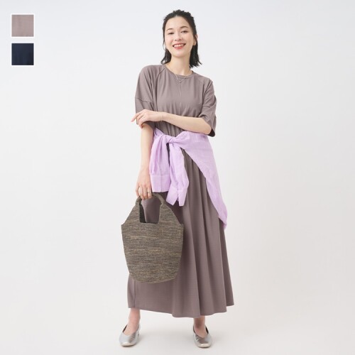 真夏も涼やかに着られるワンピース👗