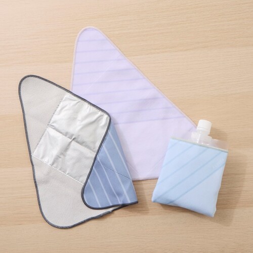 くるむだけで保冷機能付きパウチ飲料クロス🌟