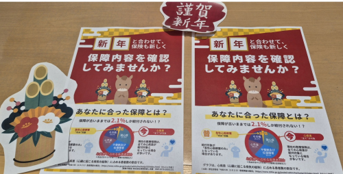 新年に合わせて保険も新しく✨