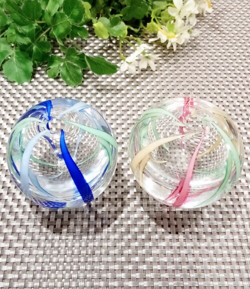 津軽びいどろ花器💐