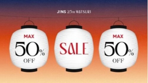 JINS 25TH MATSURI 第二弾スタート！