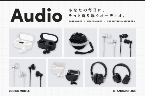 新作イヤホン&ヘッドホン♪