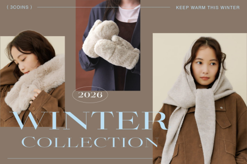 🧣新商品のご紹介⛄　WINTER COLLECTION 2026
