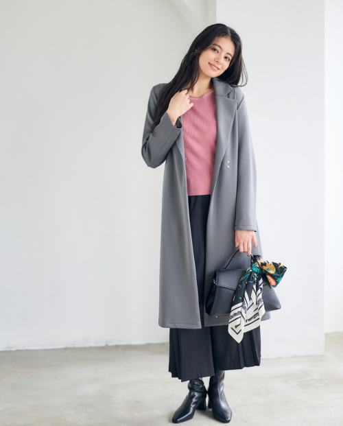 秋から冬まで使える軽アウター♡