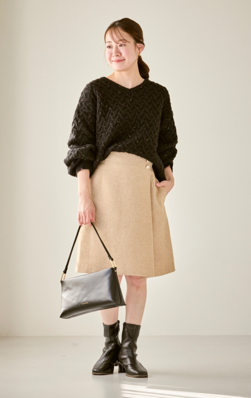 大人のホリデーコーデ