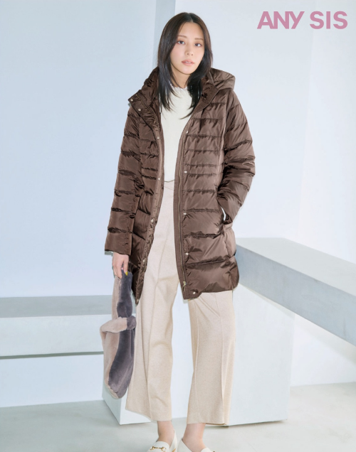 【2WAY】シルキータフタロング ダウン