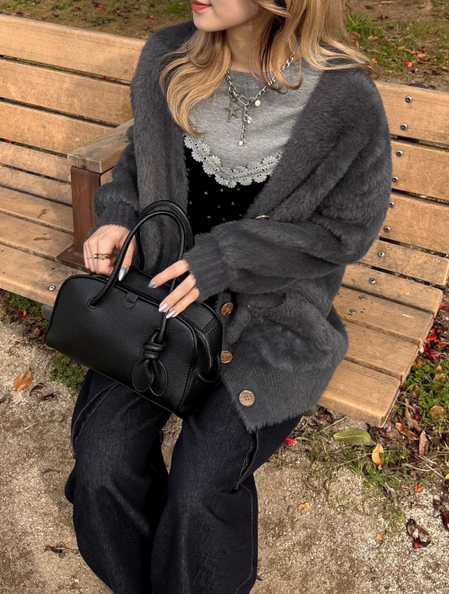 🐾あざとシャギーVカーデ🐾