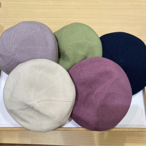 【おすすめ商品のご紹介】 コットンニットベレー