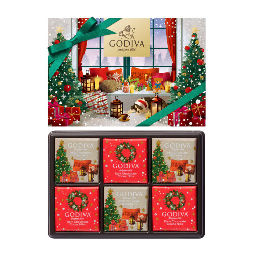  ゴディバ ブッシュ ド ノエル カレアソートメント 6枚入 