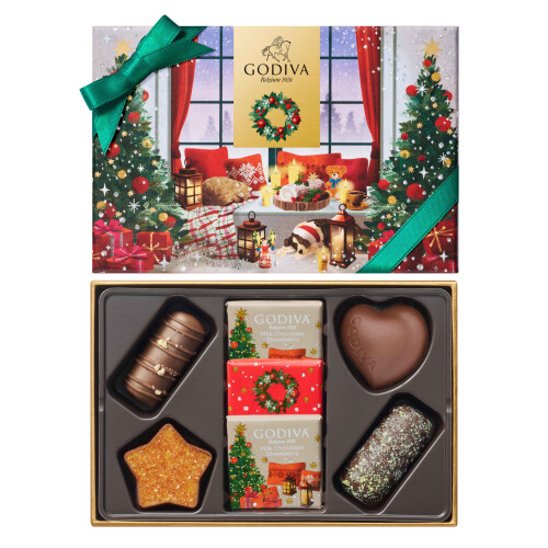 ゴディバ ブッシュ ド ノエル アソートメント 7粒入