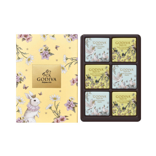 羽ばたく 花咲く春 カレ アソートメント 6枚入