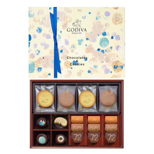 ゴディバ サマー コレクション -海水浴の思い出- クッキー＆チョコレート アソートメント クッキー 8枚入/チョコレート 13粒入