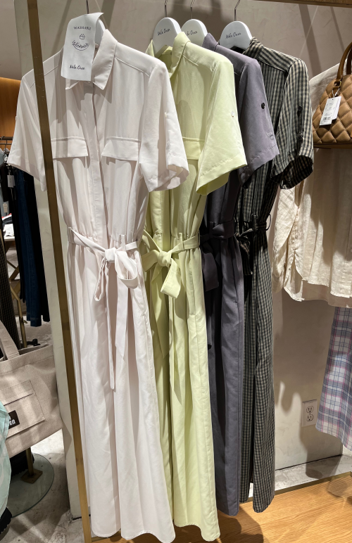 ☆大活躍のシャツナローワンピース☆
