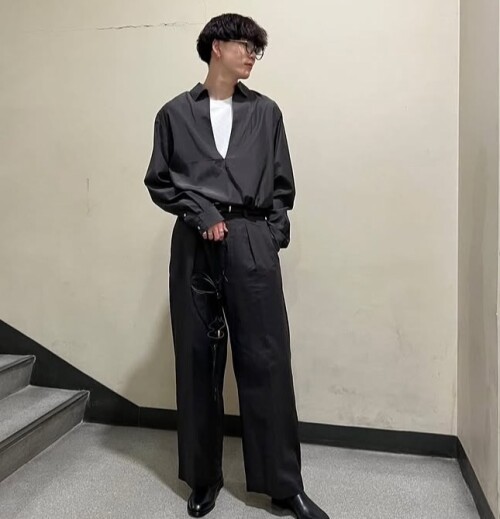 大人なブラックコーデ🍷