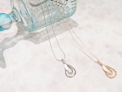 ドロップネックレス