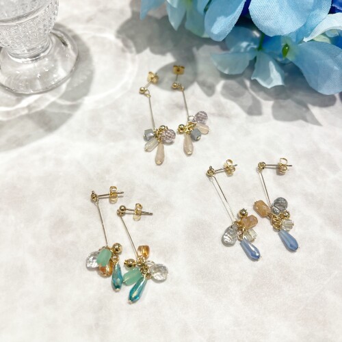 新作ピアス