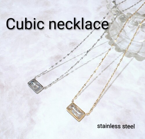 Cubic necklace
