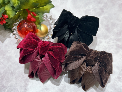 新作ヘアクリップ