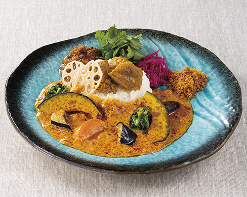 【季節限定】自家製チキンティッカと彩り豊かな野菜のカリー◆◇◆