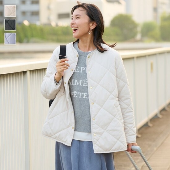 防汚撥水機能付き！襟でアクセント映えする、ハーフジャケット🌟