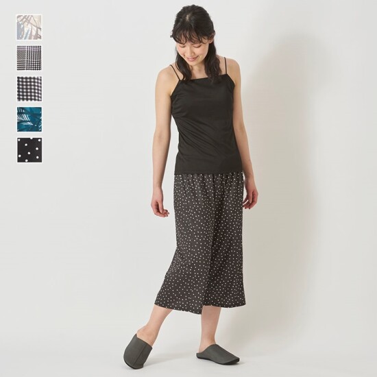ひんやり心地良い、足元涼しい7分丈パンツ🫧