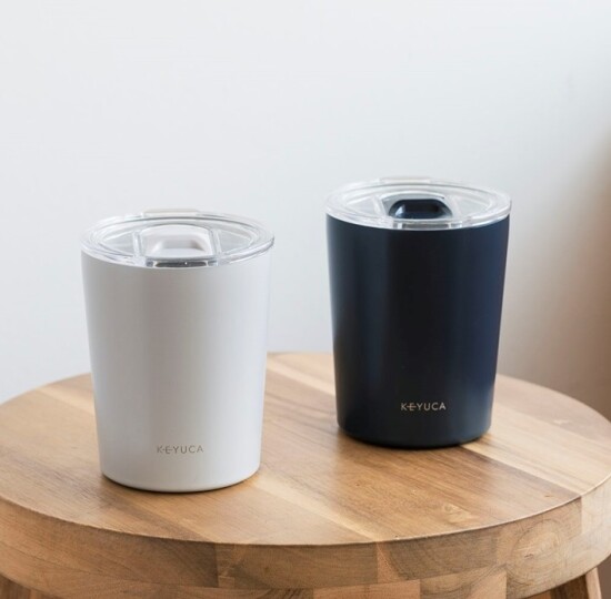 飲み物の温度を保つ真空二重構造のステンレスマグ🌟