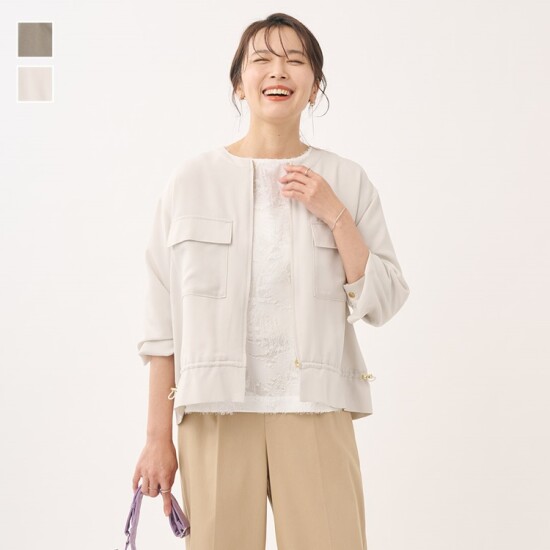 着るだけでおしゃれにきまるブルゾン✨