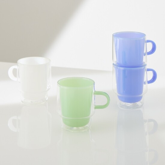 耐熱ダブルウォールグラス✨