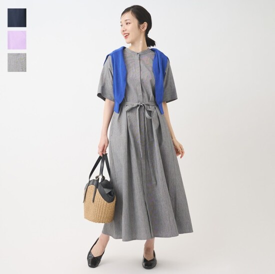 日常にもお出かけにも着回しできる夏のワンピース👗