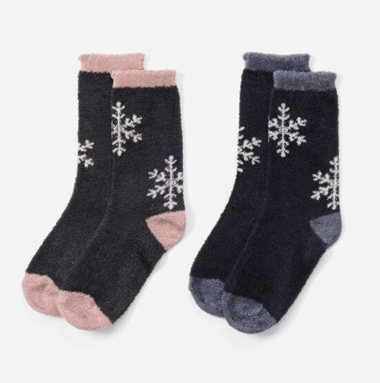 チクチクしにくい滑らかな肌触りとずり落ちにくい着用感❄