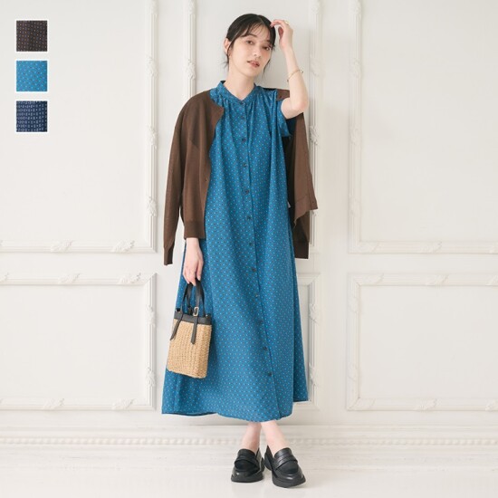 ゆる・さら・涼しいワンピース🍃