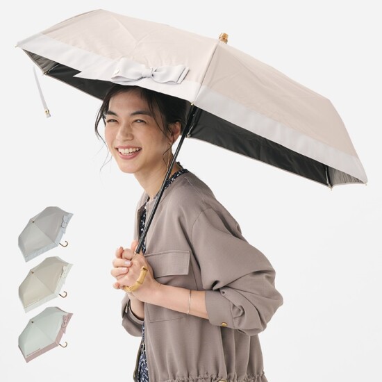 大人の可愛さを引き立てる折畳傘🌂