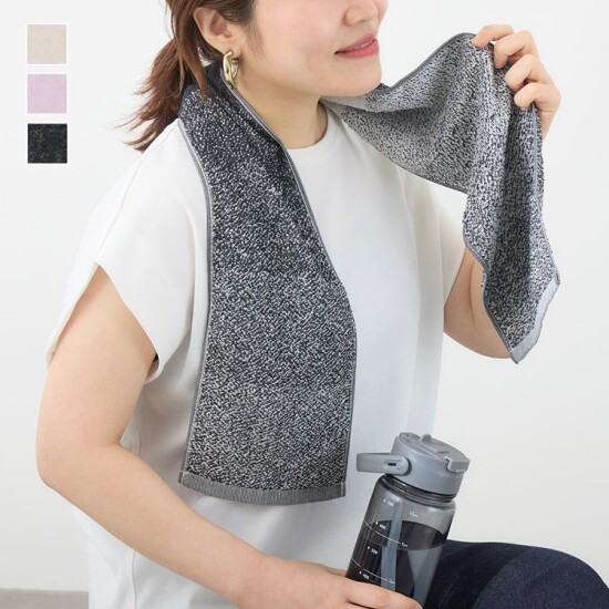 触ると冷たいマフラータオル❄