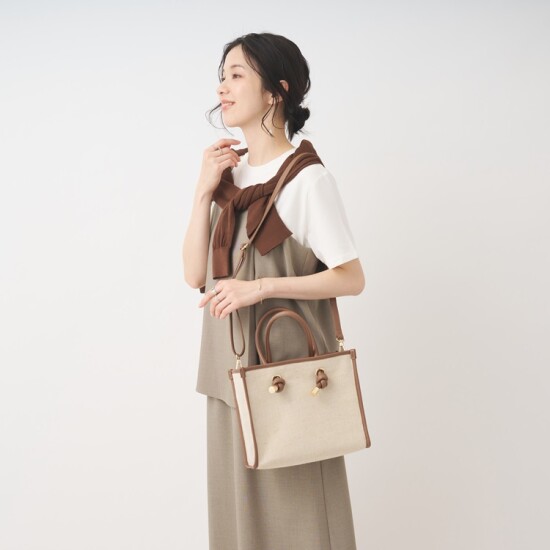 小ぶりなのに収納力抜群な3WAYバッグ👜