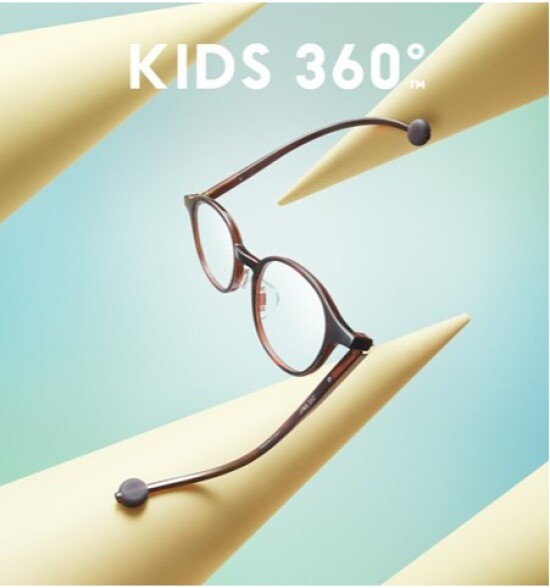 JINS史上最も壊れにくいメガネ※1「JINS 360°」から、キッズ＆ジュニア用「K!DS 360°」新発売！！