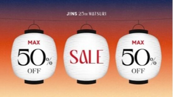 JINS 25TH MATSURI 第二弾スタート！