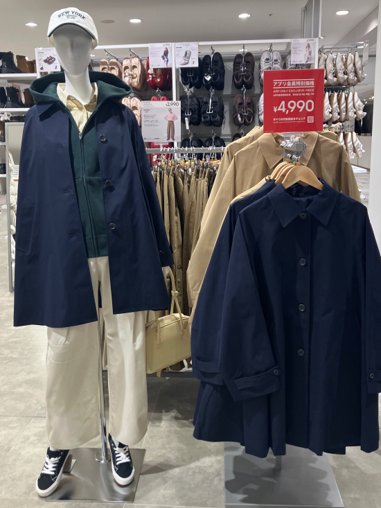 🌸ウィメンズ春物コートがお買い得価格