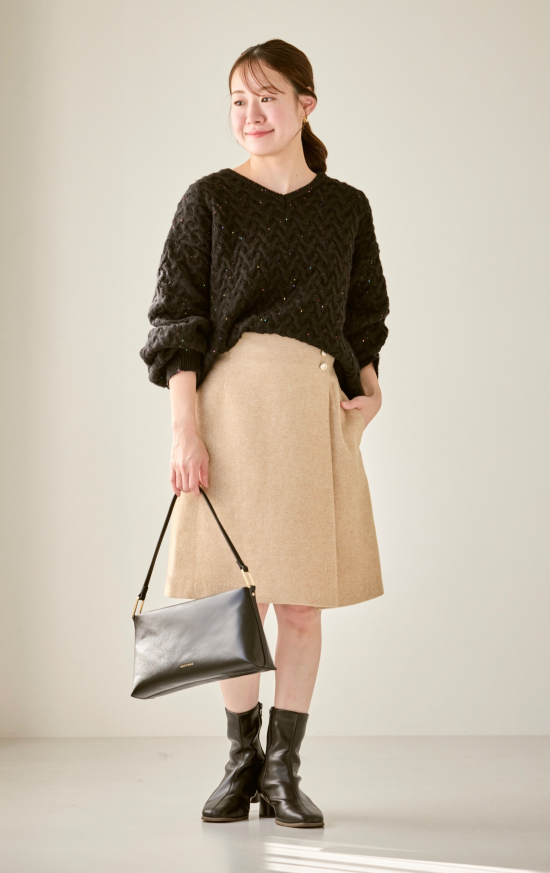 大人のホリデーコーデ