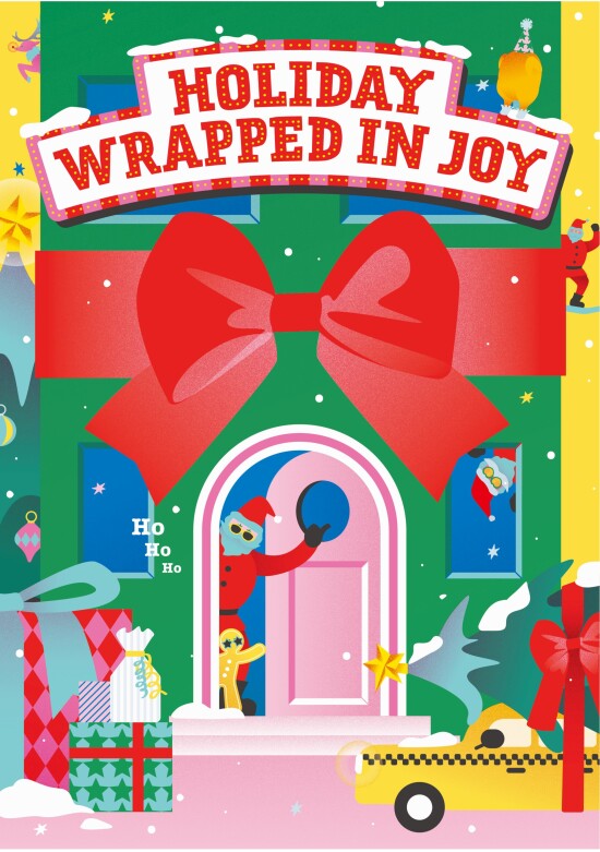 HOLIDAY WRAPPED IN JOY(クリスマスプロモーション第一弾）