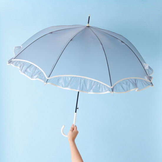シアーフリルアンブレラ 長傘 