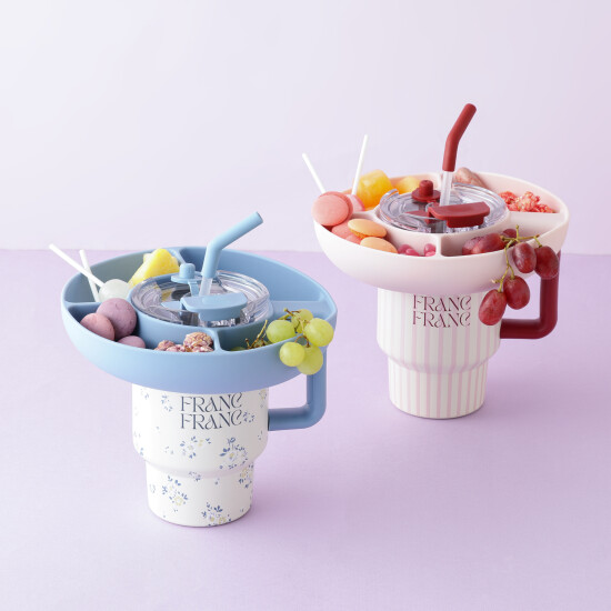 スナックホルダー付ステンレスマグ 700ml🍿🎞️
