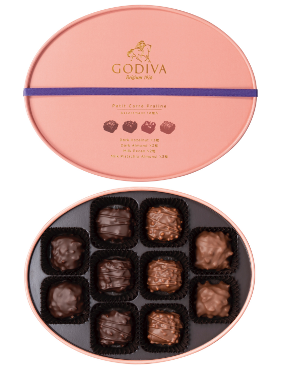 プティ カレ プラリネ アソートメント 10粒入