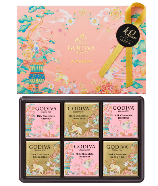 ゴディバ アーリースプリング カレ アソートメント 6枚入