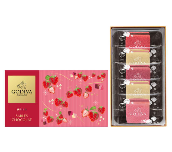 サブレショコラ ストロベリー アソートメント 5個入